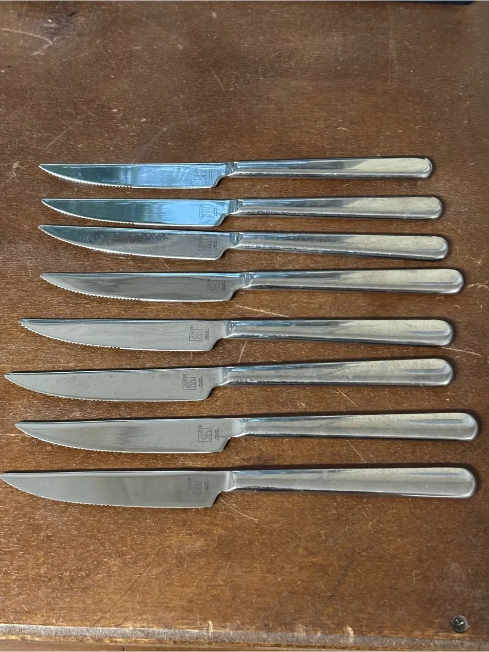 Zwilling J.A. Henckels 8 Piece Stainless Steel Steak Knife Set
